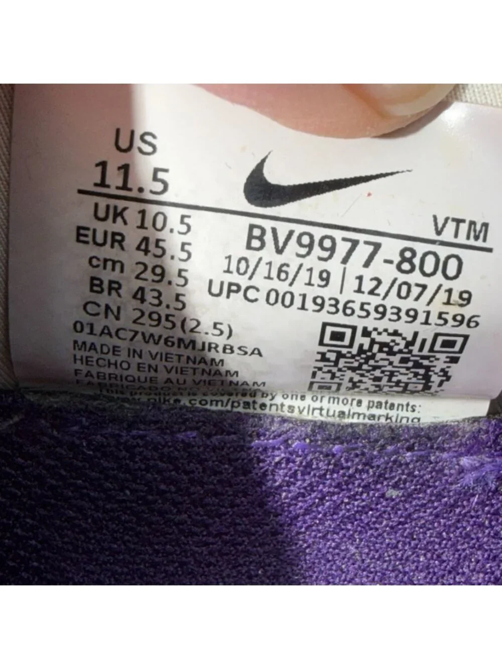 Nike Air Max 2090 Magma Orange Purple Men's Running Shoes BV9977-800 Size 11.5